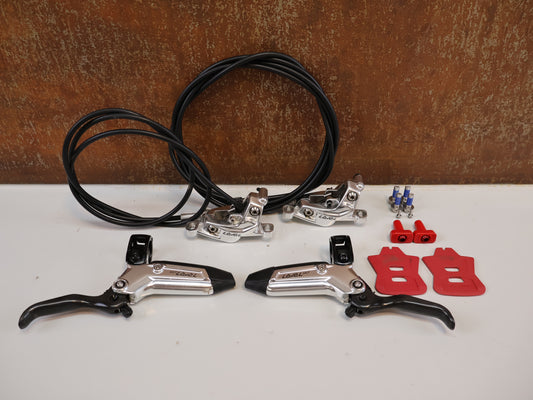 SRAM LEVEL ULTIMATE STEALTH 4-KOLBEN SET / VR + HR / XC-TRAIL / STEALTH DESIGN