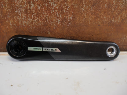 SRAM FORCE AXS MY24 DUB WIDE KURBELARME 172.5 MM CARBON GRAVEL ROAD