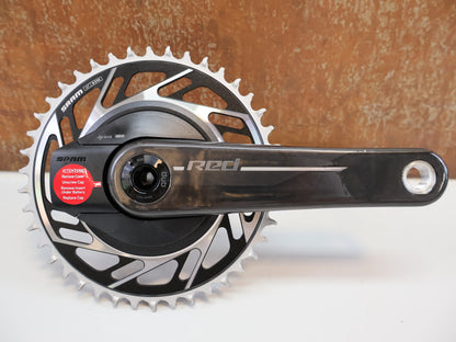 SRAM RED XPLR AXS POWERMETER KURBEL / 165 MM / 42T / DUB WIDE