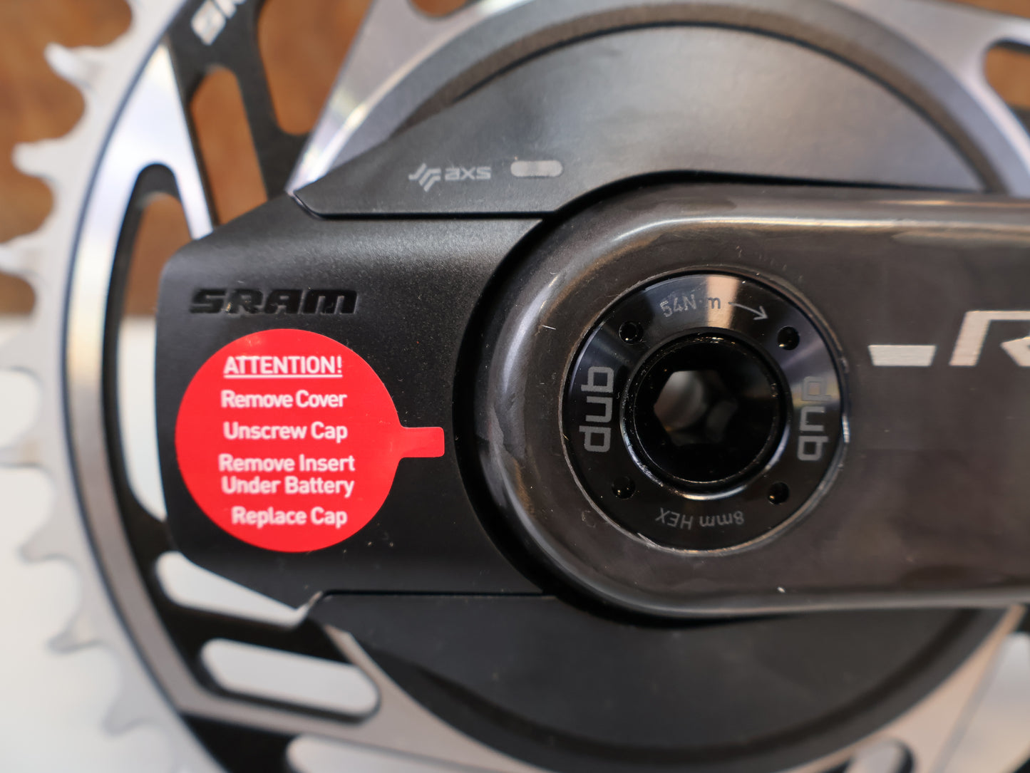 SRAM RED XPLR AXS POWERMETER KURBEL / 165 MM / 42T / DUB WIDE