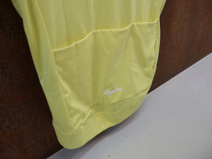 RAPHA CORE RADTRIKOT / HERREN / GRÖSSE S / YELLOW-WHITE / ATMUNGSAKTIV
