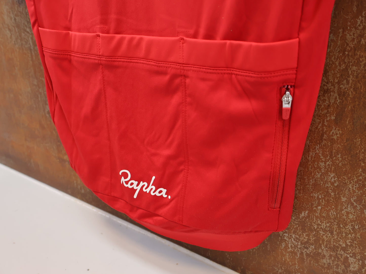 RAPHA CORE RADTRIKOT / HERREN / GRÖSSE S / ROT / ATMUNGSAKTIV