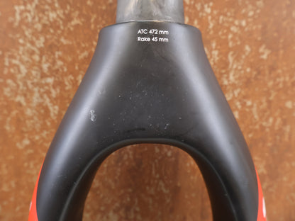 3T RIGID MTB 29 CARBON GABEL POST MOUNT TAPERED / 15X100