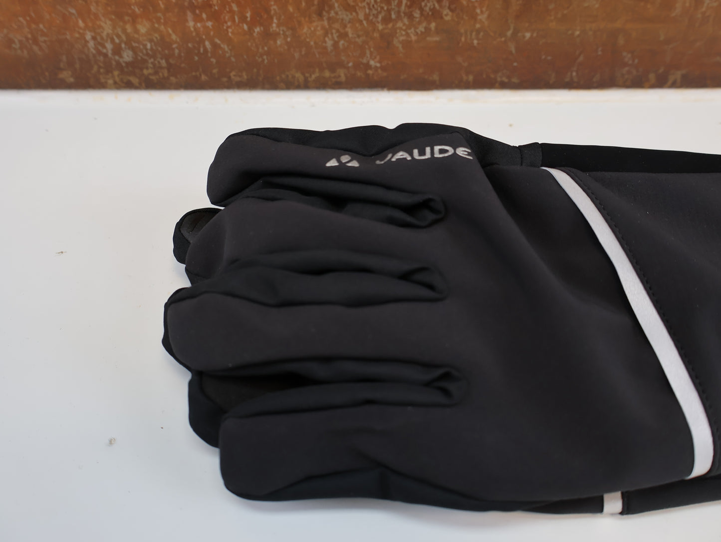 VAUDE HANKO GLOVES II / GRÖSSE 12-XXXL / WINDDICHT / SCHWARZ