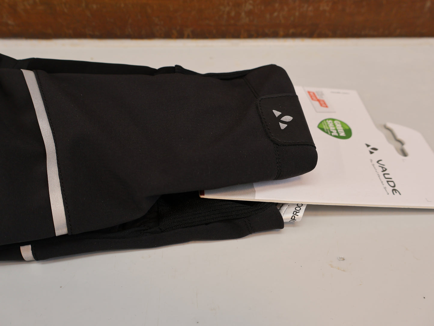 VAUDE HANKO GLOVES II / GRÖSSE 12-XXXL / WINDDICHT / SCHWARZ