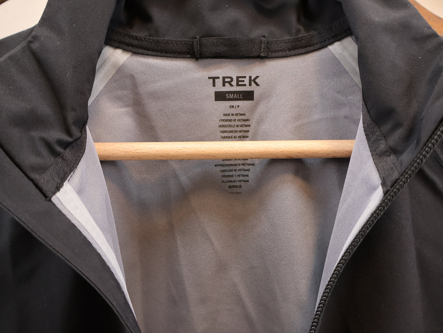 TREK CIRCUIT RAIN JACKE / HERREN / GRÖSSE S / WASSERDICHT / SCHWARZ