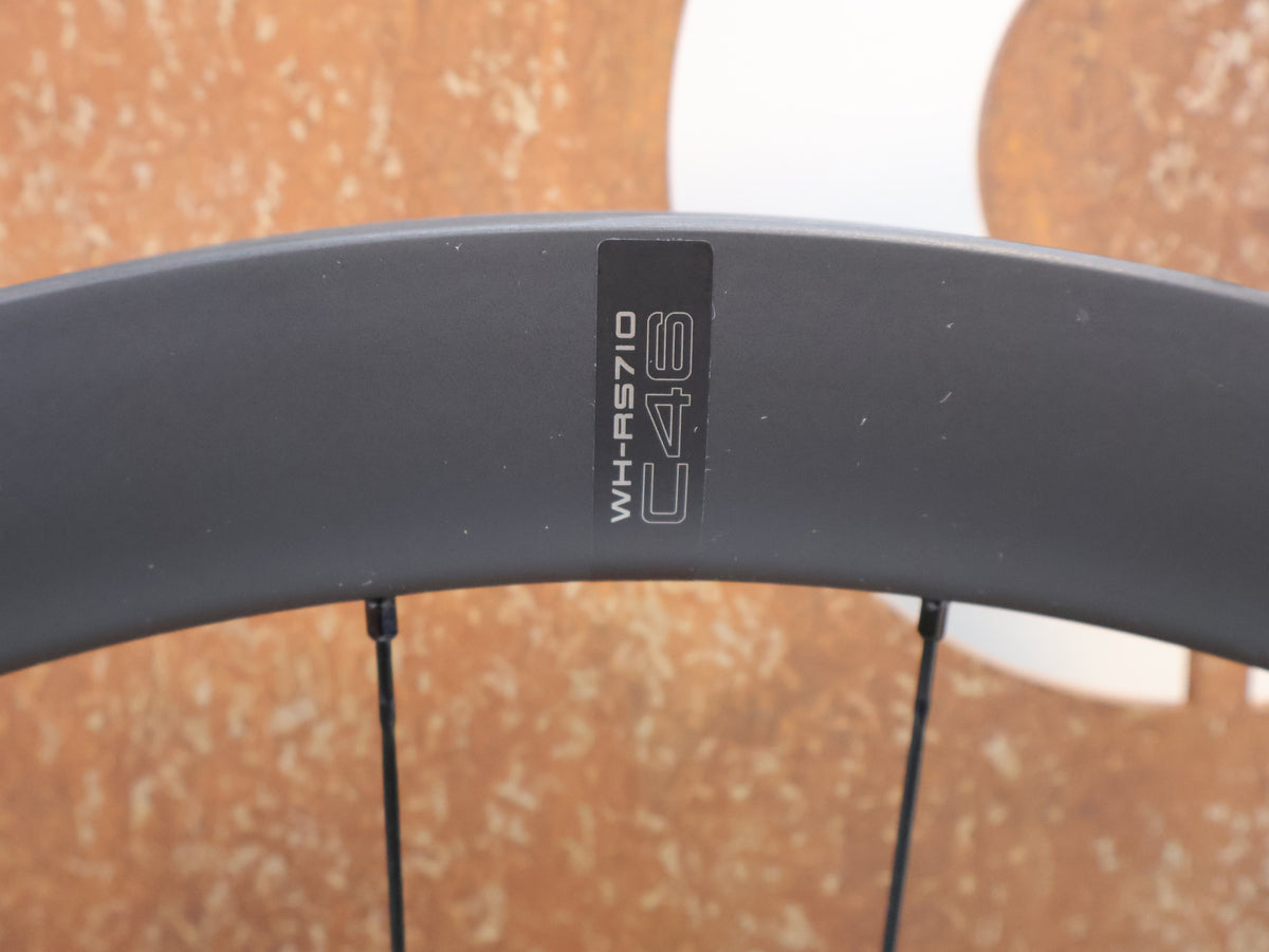 SHIMANO WH RS710 C46 CARBON LAUFRADSATZ TUBELESS 28 ZOLL HG