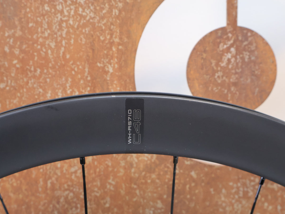 SHIMANO WH RS710 C46 CARBON LAUFRADSATZ TUBELESS 28 ZOLL HG