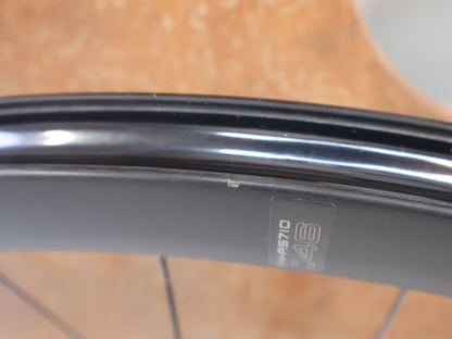 SHIMANO WH RS710 C46 CARBON LAUFRADSATZ TUBELESS 28 ZOLL HG