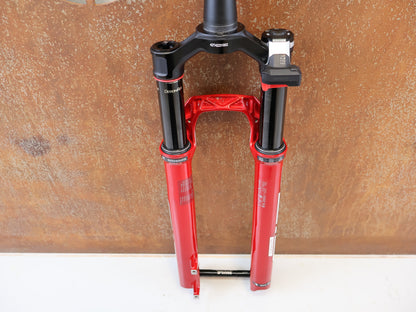 ROCKSHOX SID ULTIMATE FLIGHT ATTENDANT FEDERGABEL 100 MM / ELECTRIC RED