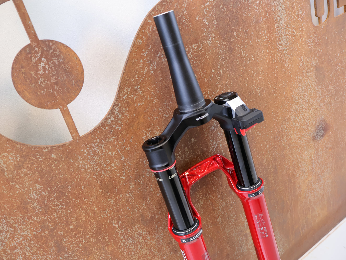 ROCKSHOX SID ULTIMATE FLIGHT ATTENDANT FEDERGABEL 100 MM / ELECTRIC RED