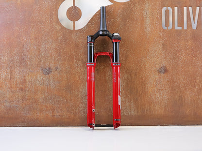 ROCKSHOX SID ULTIMATE FLIGHT ATTENDANT FEDERGABEL 100 MM / ELECTRIC RED