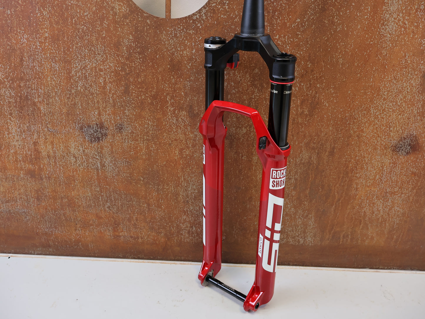 ROCKSHOX SID ULTIMATE FLIGHT ATTENDANT FEDERGABEL 100 MM / ELECTRIC RED