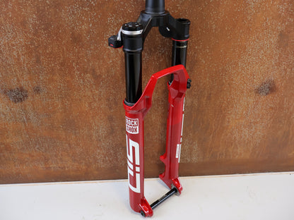 ROCKSHOX SID ULTIMATE FLIGHT ATTENDANT FEDERGABEL 100 MM / ELECTRIC RED
