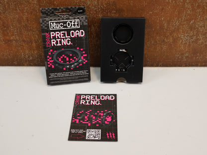 MUC-OFF PRELOAD RING / KURBEL-VORSPANNRING / 30 MM & SRAM DUB / SCHWARZ