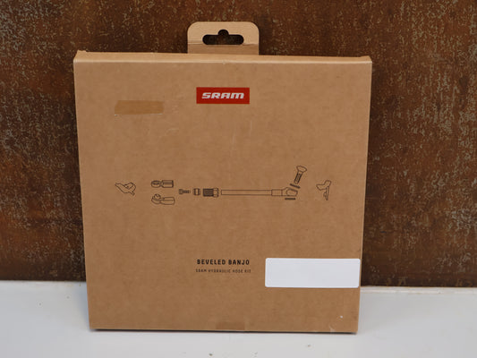 SRAM BREMSLEITUNG 200 CM / BEVELED BANJO / SCHWARZ / HYDRAULIK-KIT