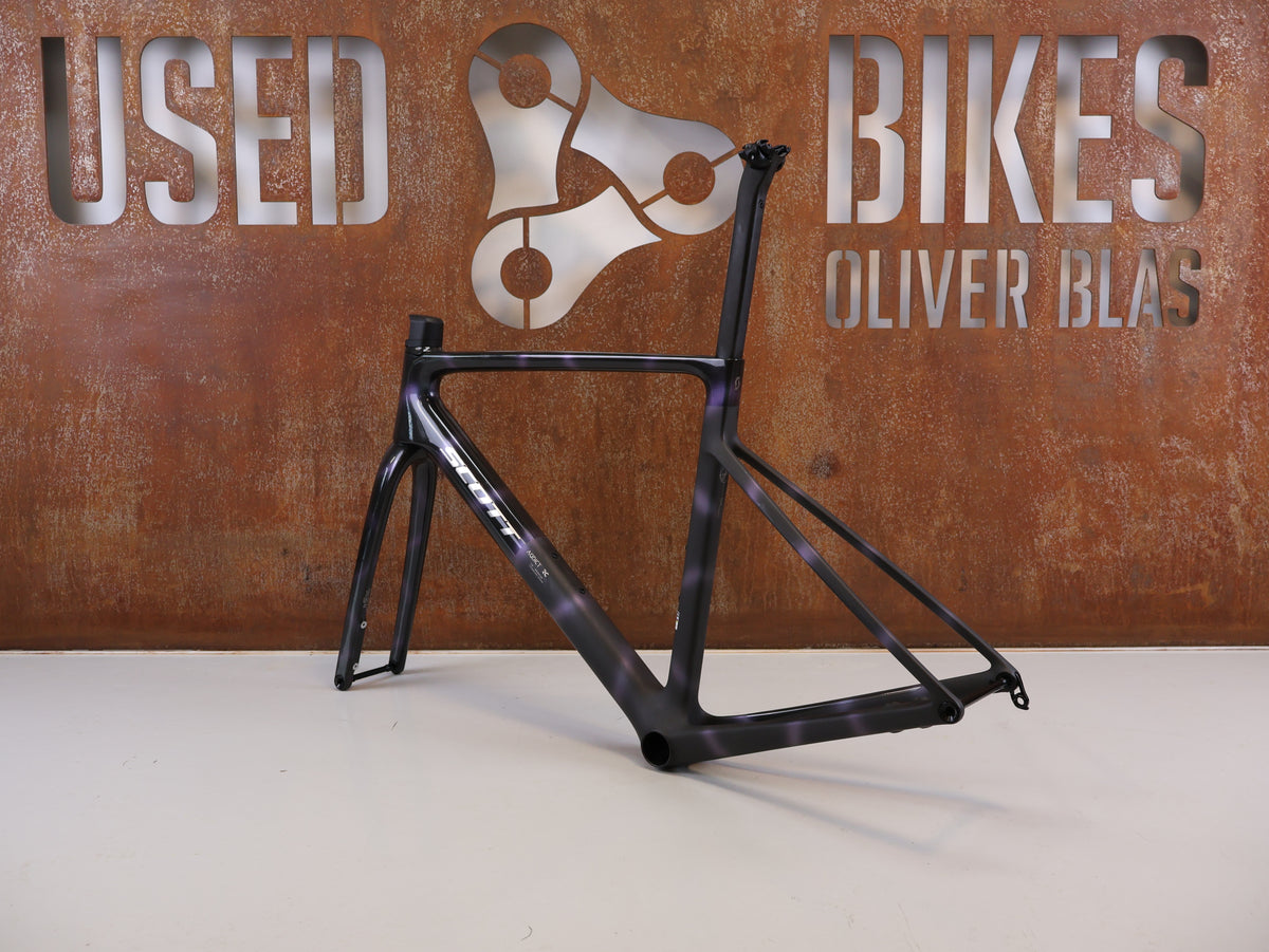 SCOTT Addict RC Ultimate Rahmenset 54cm Sunbeam Black
