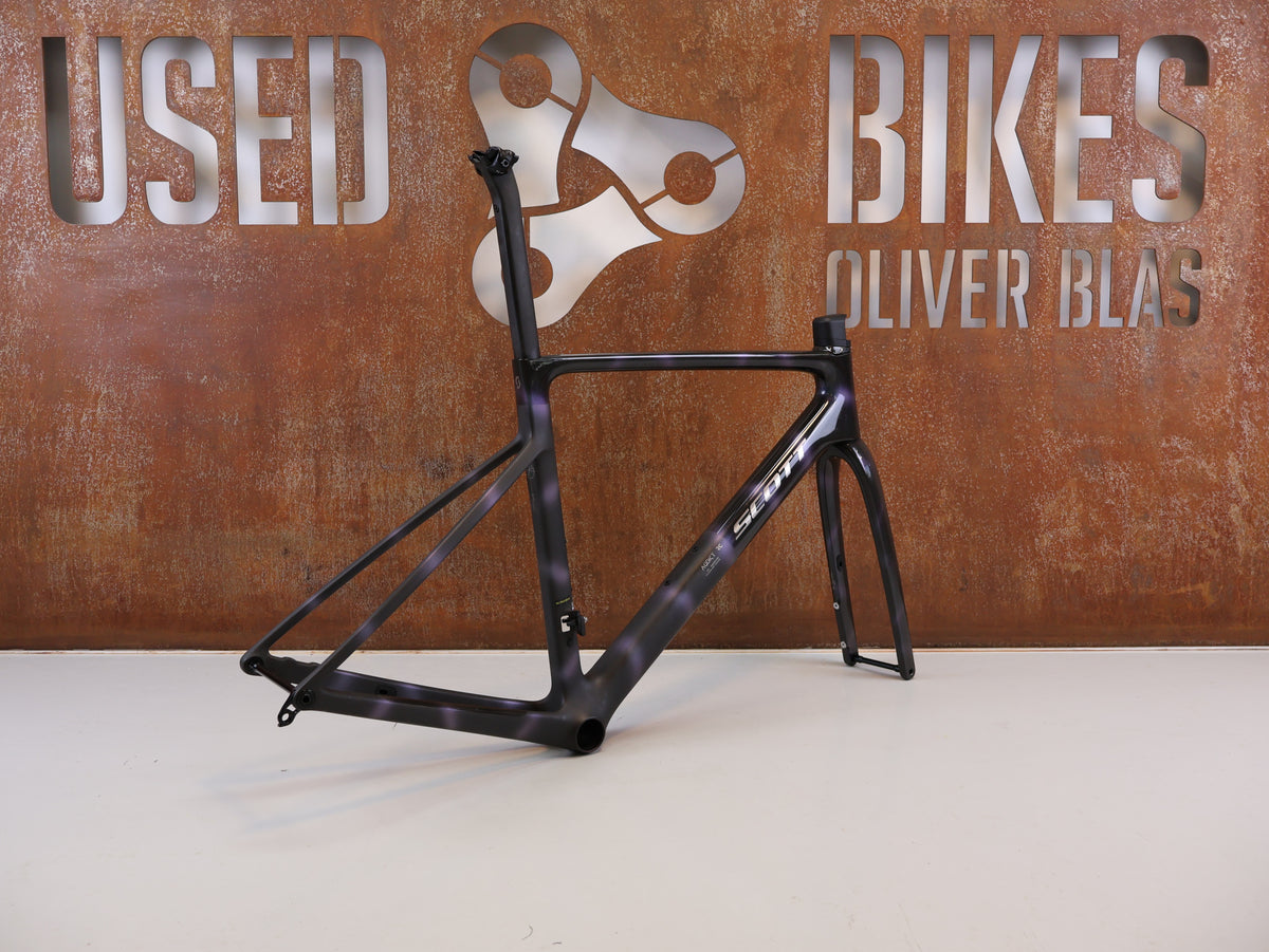 SCOTT Addict RC Ultimate Rahmenset 54cm Sunbeam Black