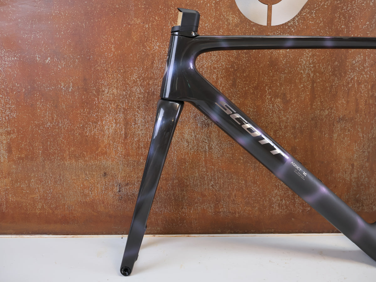 SCOTT Addict RC Ultimate Rahmenset 54cm Sunbeam Black