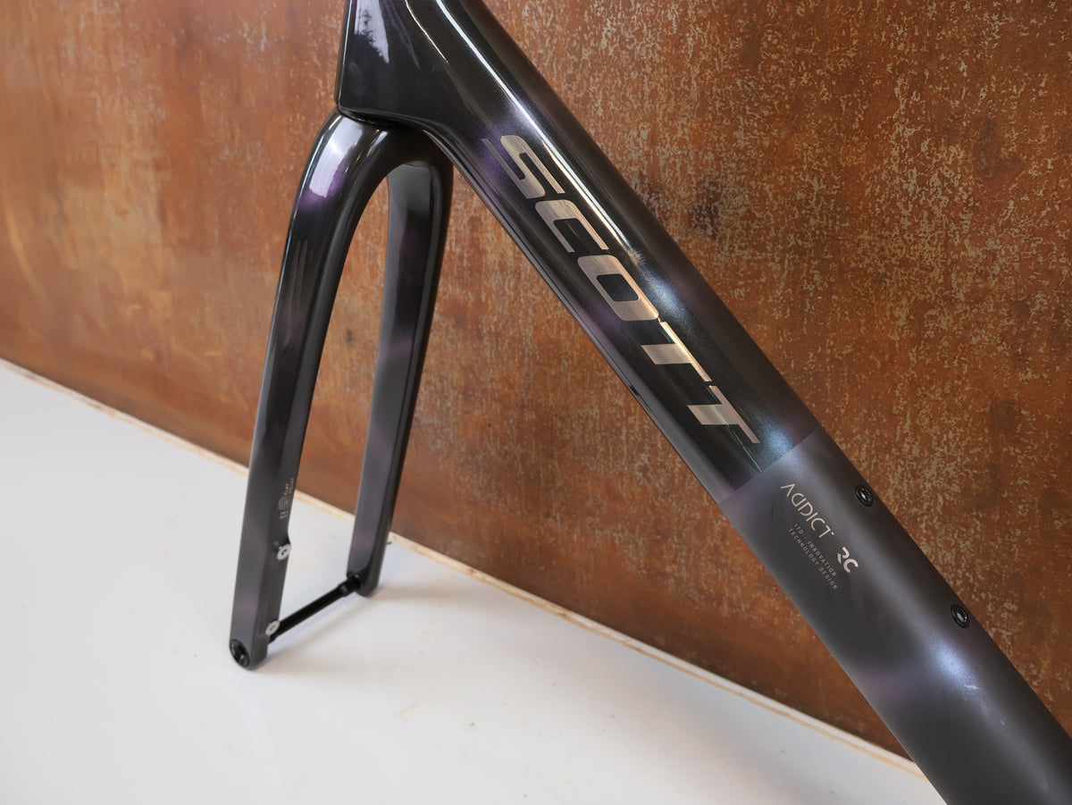 SCOTT Addict RC Ultimate Rahmenset 54cm Sunbeam Black