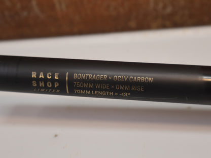 BONTRAGER RSL MTB CARBON COCKPIT / 705MM X 70MM / -13° / OCLV CARBON / 214G