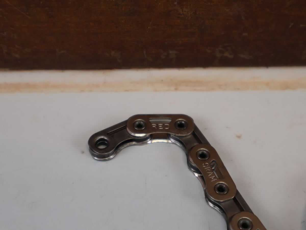 SRAM RED E1 Flattop Kette 12/13-fach Silber 118 Glieder (117+1)