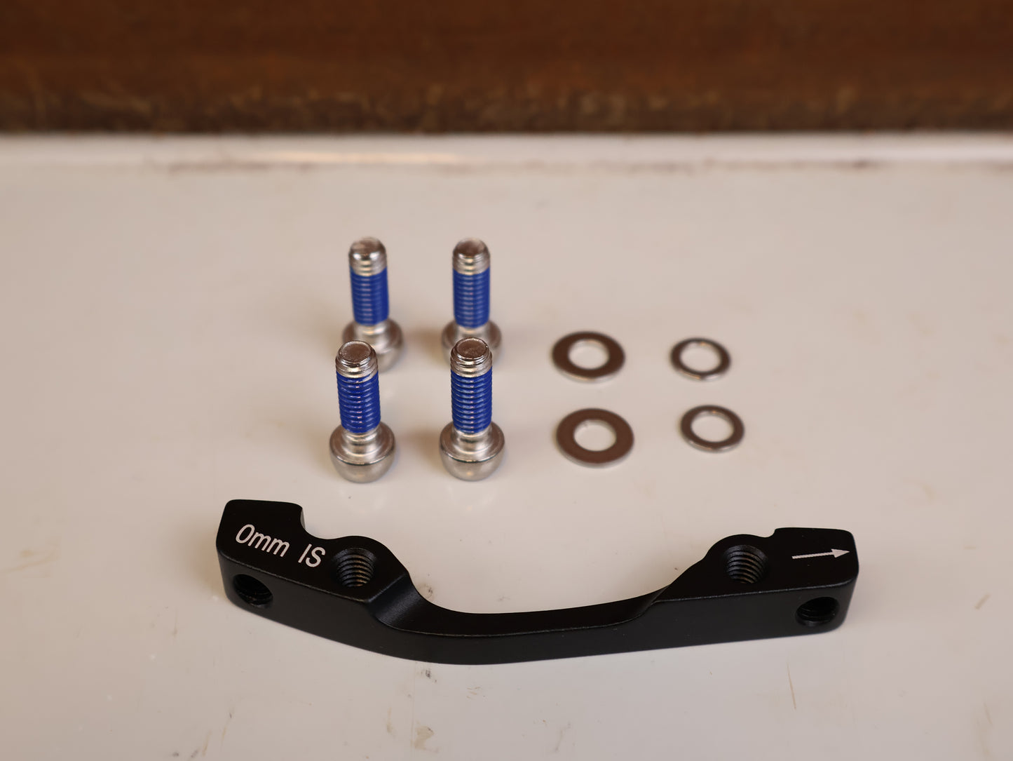 SRAM AVID ADAPTER IS ZU PM (+0 MM) – BREMSADAPTER SCHWARZ