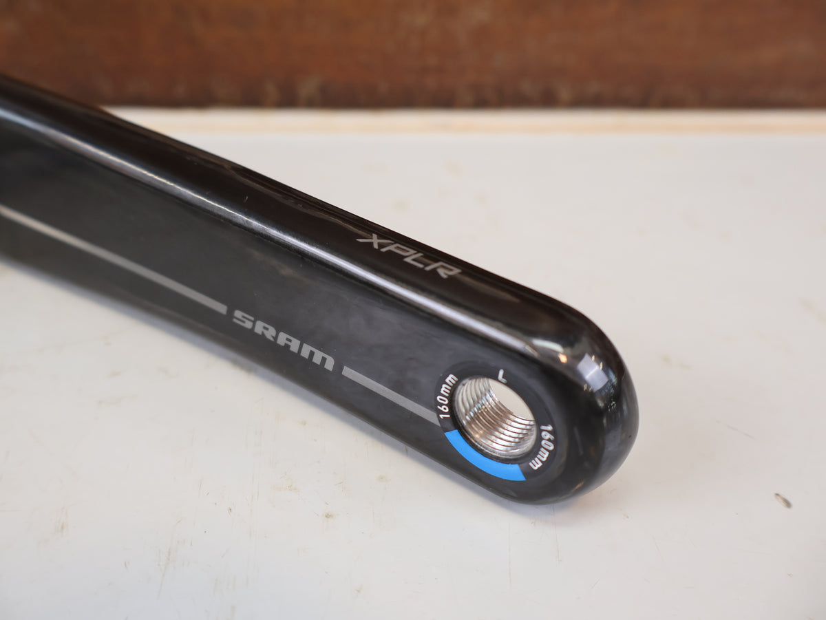 SRAM RED XPLR Wide Carbon Kurbelarme E1 160 mm 8-Bolt