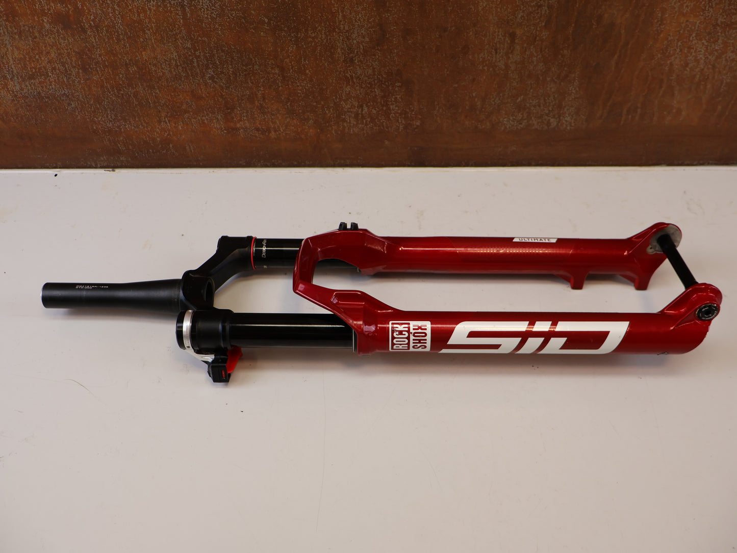 ROCKSHOX SID ULTIMATE FLIGHT ATTENDANT FEDERGABEL 110 MM / RED