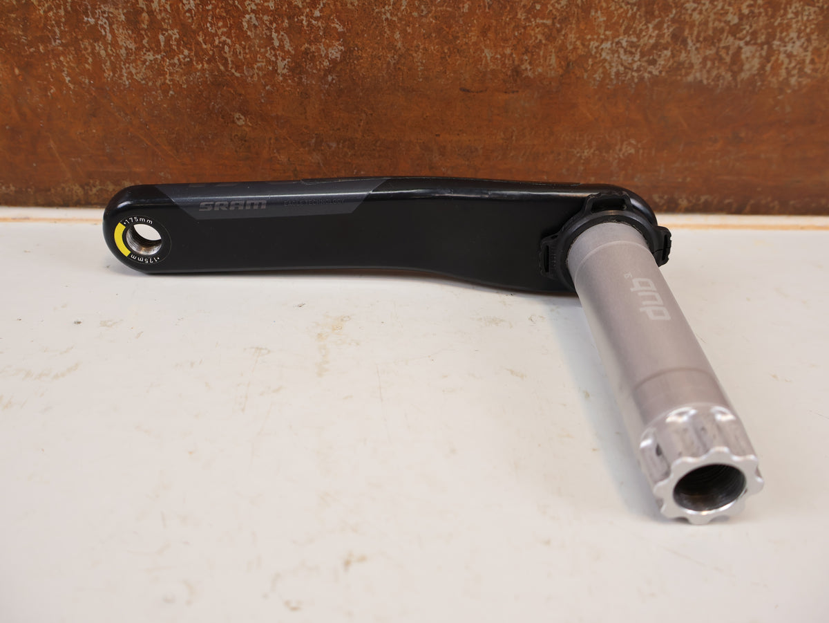 SRAM XX1 EAGLE DUB SL CARBON KURBELARME 175MM Q 165 LOGOMIX GREY