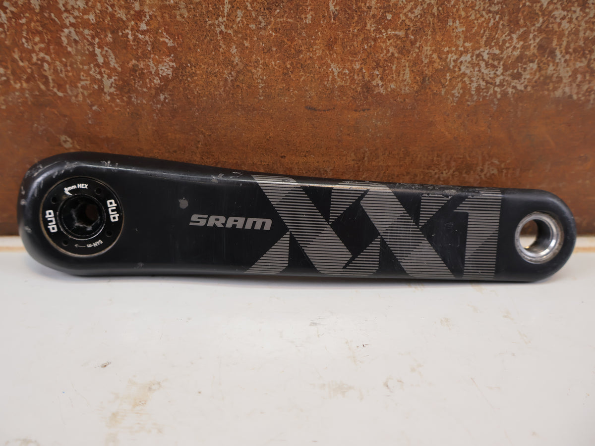SRAM XX1 EAGLE DUB SL CARBON KURBELARME 175MM Q 165 LOGOMIX GREY