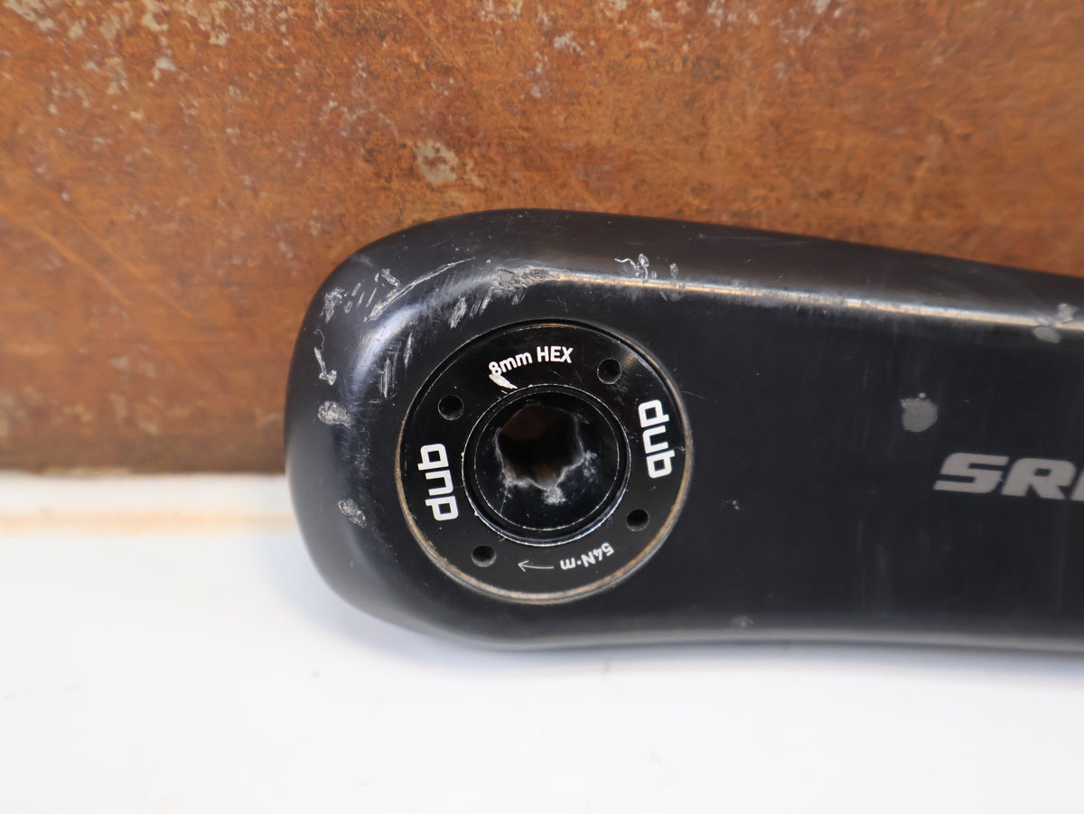 SRAM XX1 EAGLE DUB SL CARBON KURBELARME 175MM Q 165 LOGOMIX GREY