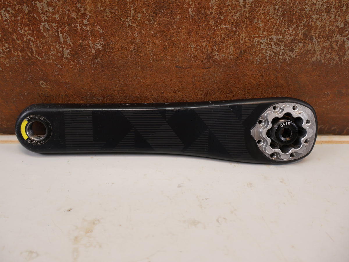 SRAM XX1 EAGLE DUB SL CARBON KURBELARME 175MM Q 165 LOGOMIX GREY