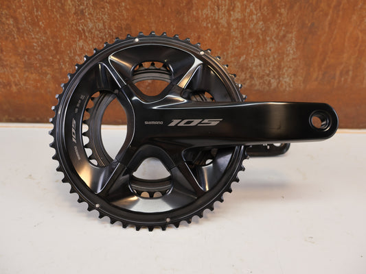 Shimano 105 FC-R7100 Kurbelgarnitur 160 mm 50-34Z 2x12 Schwarz