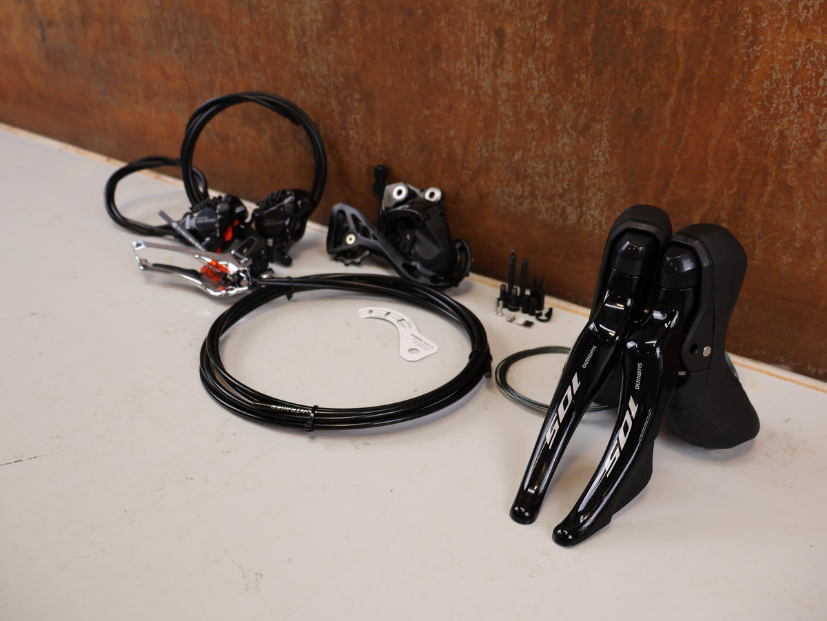 Shimano 105 R7120 / R7100 2x12-fach Schaltgruppe Disc Hydraulisch Set