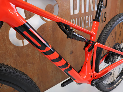 BMC FOURSTROKE 01 THREE / GRÖSSE M / FULL CARBON / ROCKSHOX SID / NEON RED