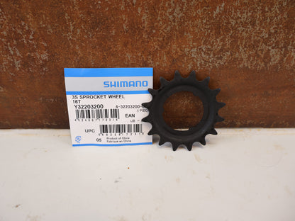 SHIMANO NEXUS RITZEL 16 ZÄHNE NABENSCHALTUNG SCHWARZ
