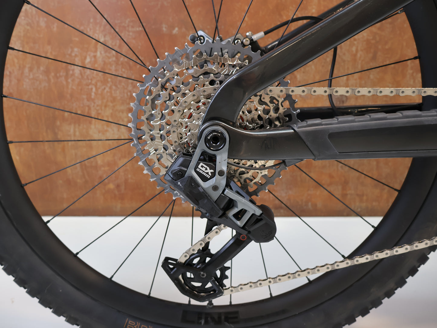 TREK RAIL+ 9.8 GX AXS T-TYPE GEN 5 / GRÖSSE M / 800 WH / PENNYFLAKE