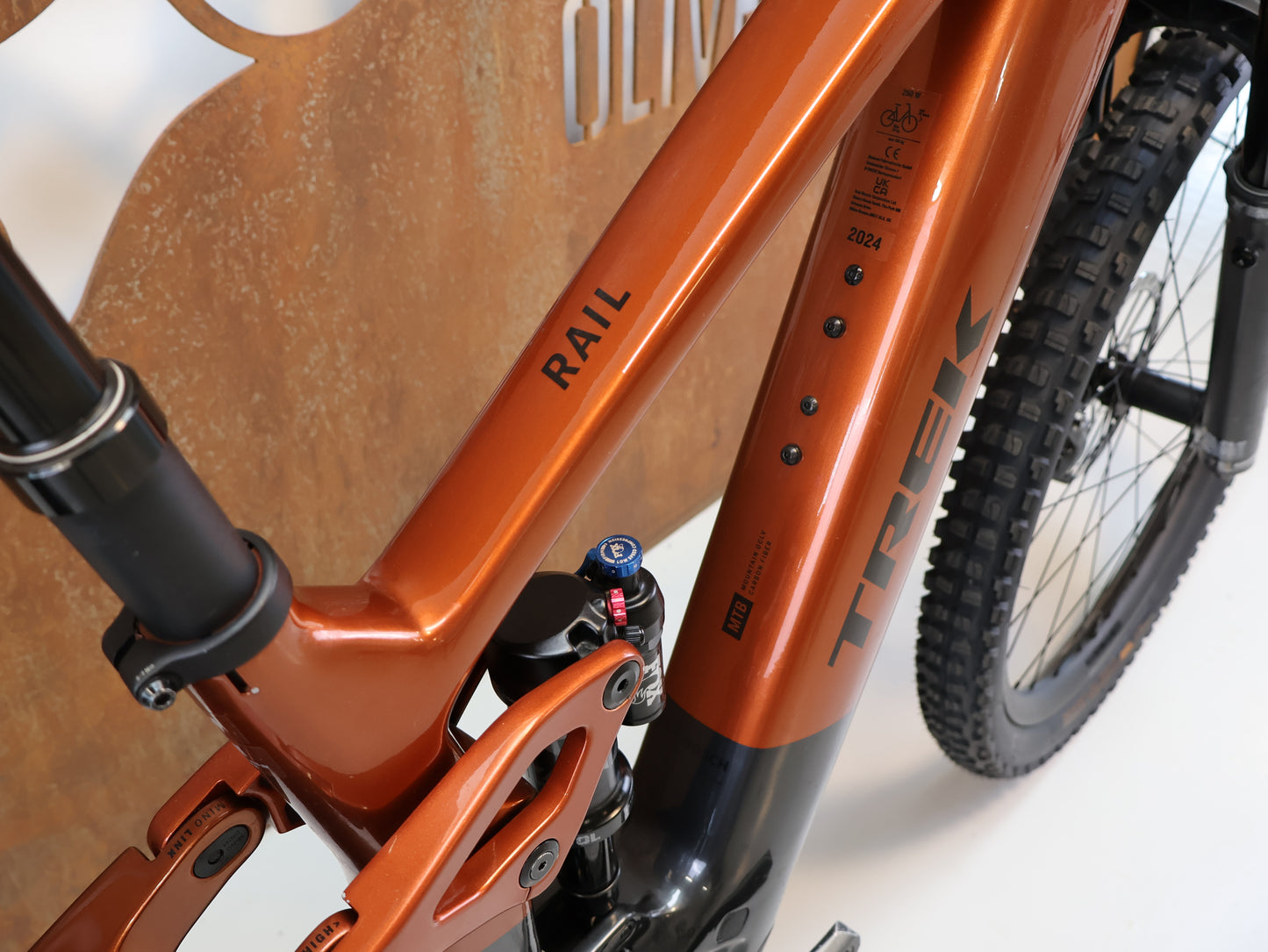 TREK RAIL+ 9.8 GX AXS T-TYPE GEN 5 / GRÖSSE M / 800 WH / PENNYFLAKE