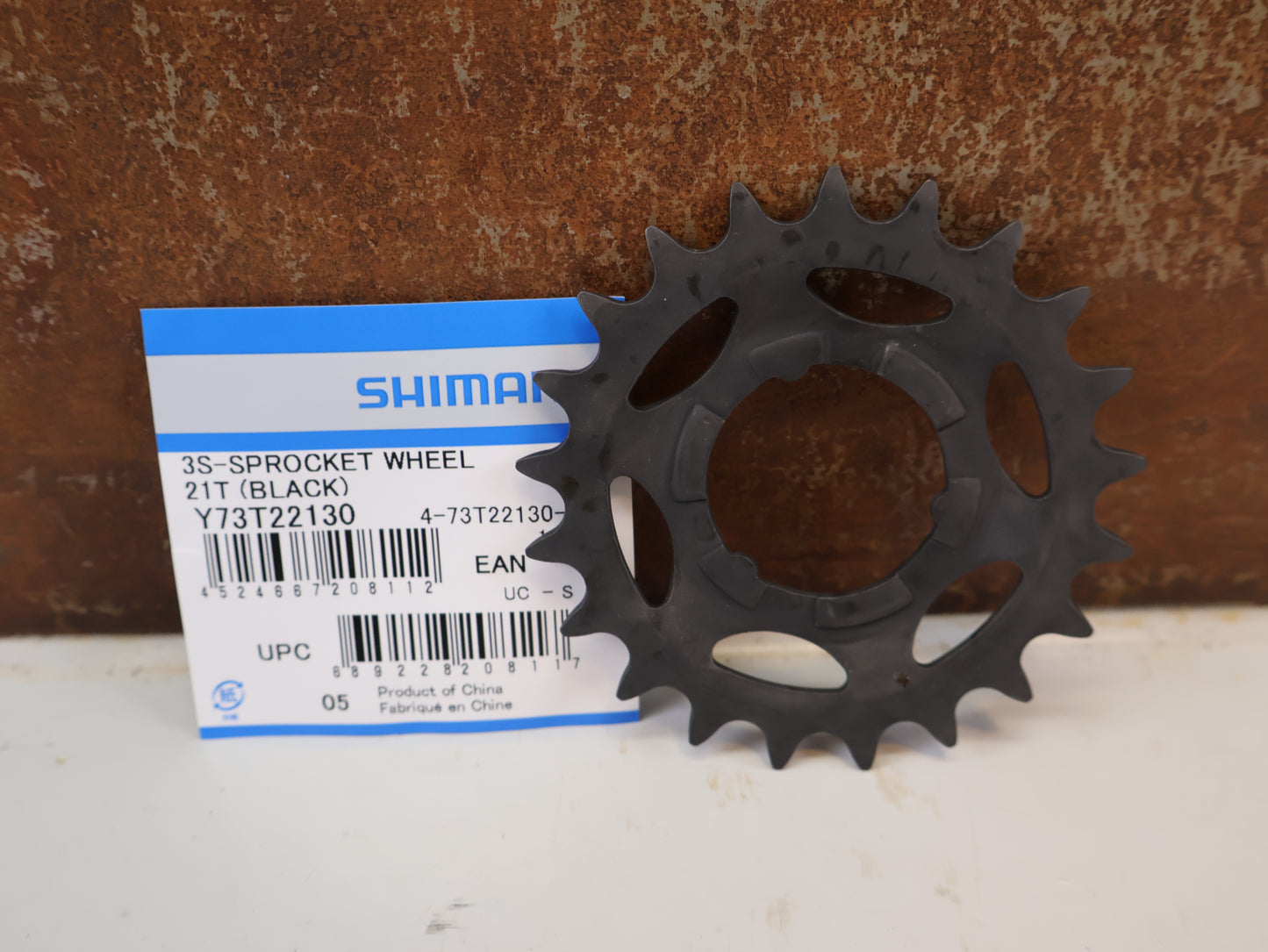 SHIMANO SM GEAR RITZEL / SPROCKET WHEEL / GETRIEBENABEN / 21 / 22 ZÄHNE NEXUS ALFINE SCHWARZ