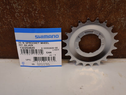 SHIMANO SM GEAR RITZEL / SPROCKET WHEEL / GETRIEBENABEN /  20 / 21 / 22 / 23 ZÄHNE NEXUS ALFINE SILBER