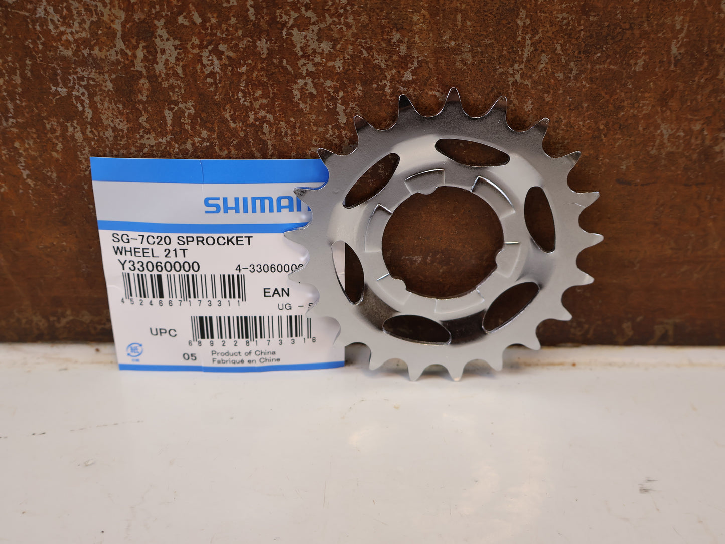 SHIMANO SM GEAR RITZEL / SPROCKET WHEEL / GETRIEBENABEN /  20 / 21 / 22 / 23 ZÄHNE NEXUS ALFINE SILBER