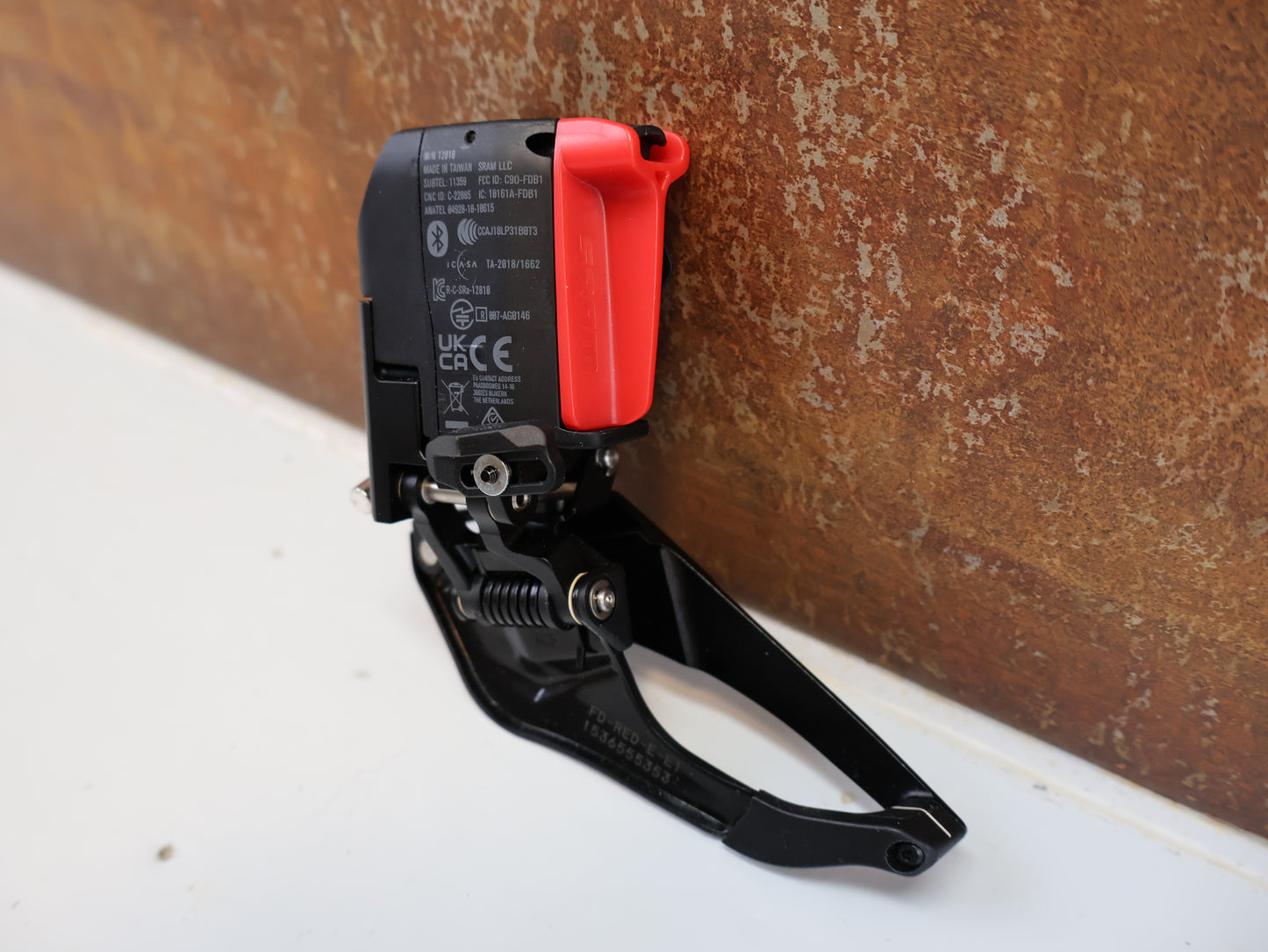 SRAM RED AXS E1 UMWERFER / MY25 / 2X12-FACH / YAW-TECHNOLOGIE