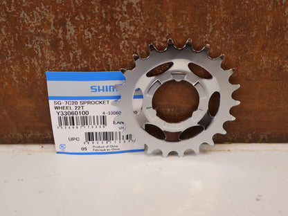 SHIMANO SM GEAR RITZEL / SPROCKET WHEEL / GETRIEBENABEN /  20 / 21 / 22 / 23 ZÄHNE NEXUS ALFINE SILBER