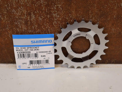 SHIMANO SM GEAR RITZEL / SPROCKET WHEEL / GETRIEBENABEN /  20 / 21 / 22 / 23 ZÄHNE NEXUS ALFINE SILBER