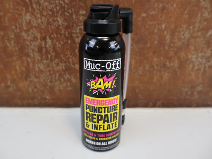 MUC-OFF BAM! PANNENSPRAY / 125 ML / REIFENREPARATUR & PUMPE / MTB & ROAD