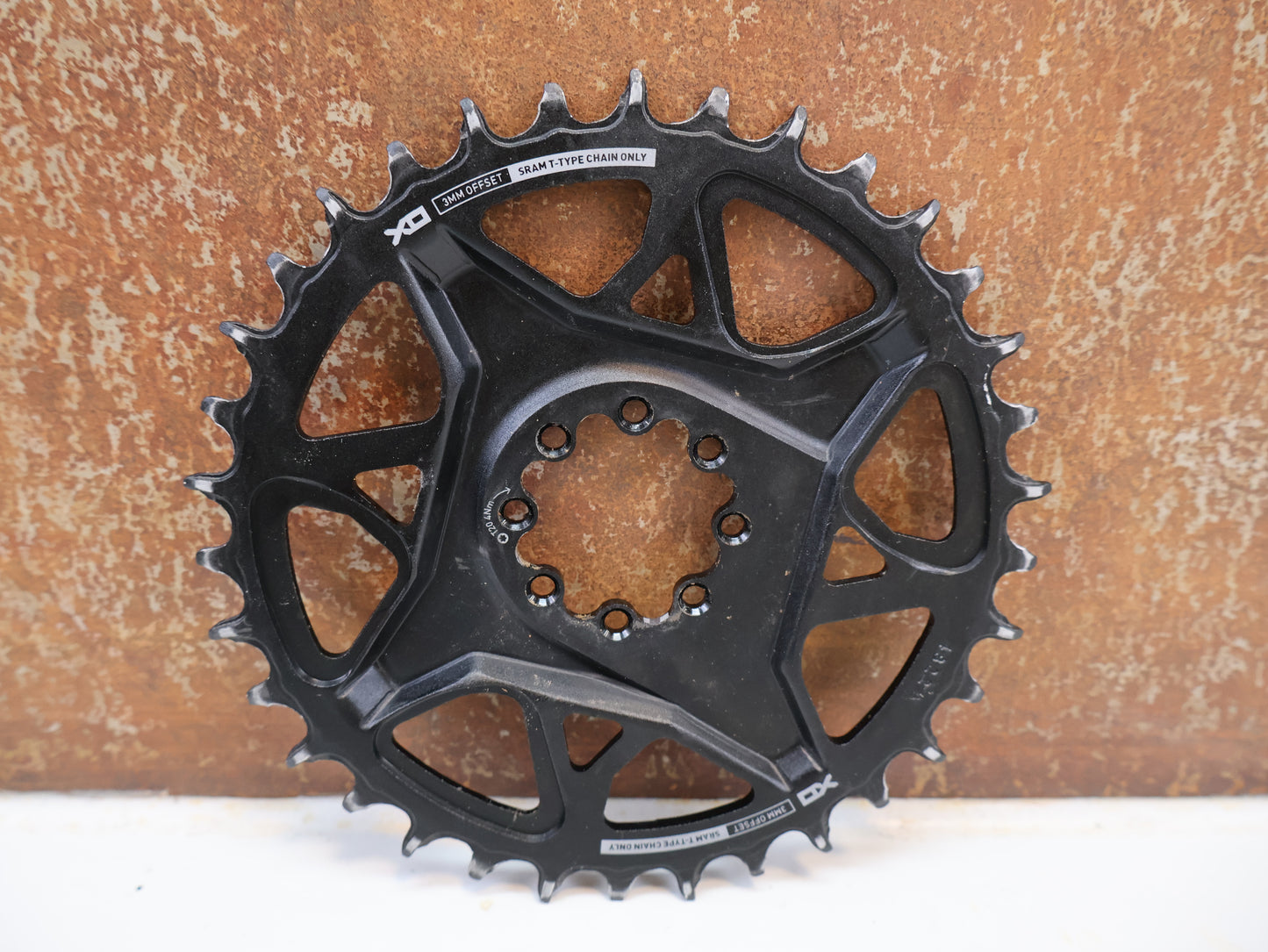 SRAM X0 EAGLE T-TYPE KETTENBLATT / 34 ZÄHNE / 8-LOCH / 3MM OFFSET