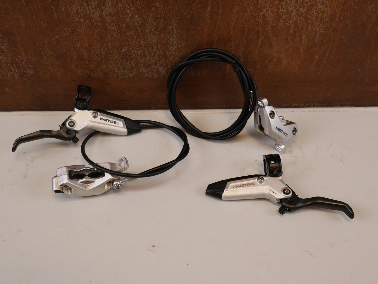 SRAM MOTIVE ULTIMATE STEALTH V2 SCHEIBENBREMSE SET/ 4-KOLBEN