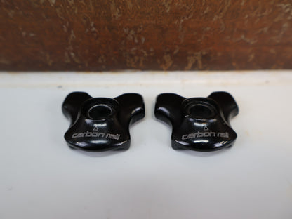 SPECIALIZED SINGLE BOLT CLAMP EARS / CARBON RAILS / BLACK