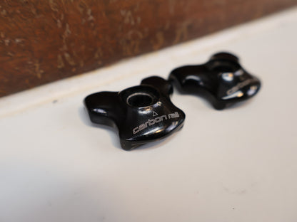 SPECIALIZED SINGLE BOLT CLAMP EARS / CARBON RAILS / BLACK